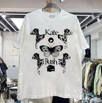 Kate Bush Graphic Retro Style White Short Sleeve Unisex Tshirt Reprint S-5XL Unisex T-Shirt L
