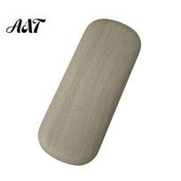 Anti Crush Spectacle Box Vintage Wood Grain Metal Eyeglasses Case, Large Frame Protective Eyewear Container Protection Portable Eyeglass Holder