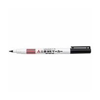 Mitsubishi Pencil Marker Peace Fine Round Oil-Based Pen, Series, Point, Tip, Black, A5E.24 [5 pens]