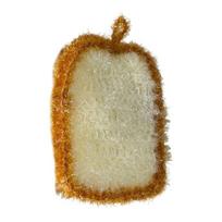 Household Dishcloth Toast-Shaped Kitchen Scrubbers Compressed Cellulose Dish Sponge for Kitchen Cleaning Supplies 1pc