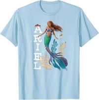 Hot Fashion Casual Little Mermaid - Ariel T-Shirt S-4XL Four Seasons L