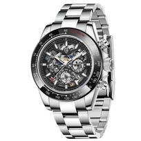 Pagani Design PD-1777 Skeleton Mechanical Men Watches Stainless Steel Waterproof Automatic Luxury Sapphire Glass Watches for Men Pagani Design 1777 juoda