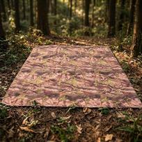 Ground Mat Picnic Foldable with Nails, Portable Tent Footprint Waterproof Camping Tarp for 1.5x2m