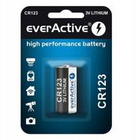 everActive CR123 ličio elementas 3 V 1500 mAh, 1 vnt.