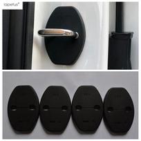 Car Door Lock Arm Stopper Limit Decoration Protection Cap Cover Accessories Fit For Skoda Karoq 2018 - 2025 & Kodiaq 2017 - 2025 Door Lock Cover