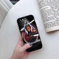 Žvaigždžių karų dėklas telefonui Samsung Galaxy A52S A53 A55 A56 A70 A71 A72 A73 F06 F16 F56 S10e S10 S10+ Plus Galaxy A70 black