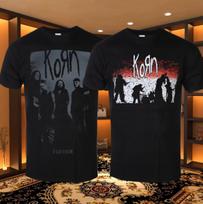 New Arrival Korn Rock Band Short Sleeved Round Neck Y2k Tshirt Men Clothing New in Top & Tees Mens T-Shirt Camisetas  2026 Ne... S