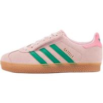 Adidas Originals GAZELLE Abrasion Resistant Low top Kids' Skateboarding Shoes Pink Kids' JQ7837 33