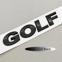 3D ABS Logotipas Golfo Emblema Raidės Ženklelis VW Golf 4 5 6 7 8 MK4 MK5 MK6 MK7 MK8 Automobilio Galinės Bagažinės Lipdukas Priedai gray
