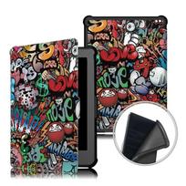 Auto Sleep/Wake 6 inch e-Reader Case PU Leather Shockproof Smart Folio Cover Soft Ultra Slim for KoBo Clara HD 2018