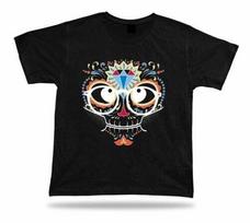 Skeleton Glasses Colorful Diamond Cool Great Modern T-Shirt Fashion Design XL beige