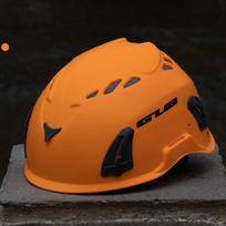 Laipiojimo šalmas Profesionalus alpinistų uolos MTB šalmas, saugus apsauga lauko kempingo žygiai Orange (56cm-62cm)} orange
