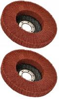 Kotarbau 2x valymo diskų rinkinys 125 mm minkštas šlifavimo veltinys