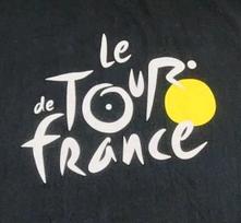 Le Tour De France Shirt Mens Large Black Official Bike Race Cycling Adult Unisex T-Shirt XXXL