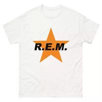 REM R.E.M. Rock Band REM Star White T Shirt Full Size S-5XL XL