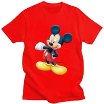 Mickey Mouse Minnie Anime T Shirt for Men Soft Cotton Tshirt Stylish Tee Tops Short Sleeves T-shirt Loose Fit Clothing L