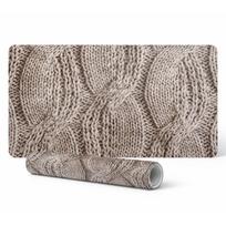 Nowoczesna Ochronna Mata Pod Klawiaturę Pleciony Wzór Swetra 100X50 Cm