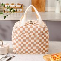 Lunch Bag for Men Women, Portable Lunch with Handle, Thermal Lunch Box (10.2 7.1 8.3 inches) One Size