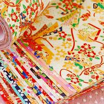 Environmental Material Japanese Style Folding Flower Decorative DIY Craft Paper Scrapbook Decor  Origami Handmade
