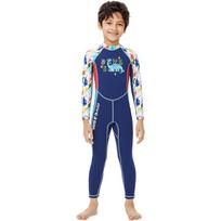 Kids 2mm Neoprene Wetsuit Diving Snorkeling Surfing Swimming UV Protection Full Body Long Sleeve Small