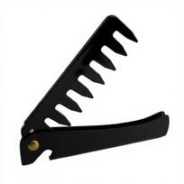 Wide Tooth Folding Hair Comb Portable Travel Hair Detangling Comb Pocket Hair Styling Tool