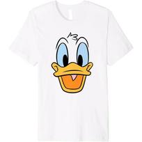 Hot Fashion Casual Disney Donald Duck Big Face T-shirt Fashionable Casual Top S-4XL Summer S