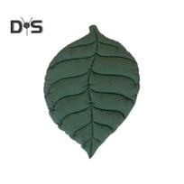 Dog Blanket Mat Leaf-Shaped Pet Bed Pad for Dogs Cats Washable Couch Cover Furniture Protection Puppy Mat for Sofa Floor žalia