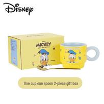Disney Donald Duck Stacking Ceramic Mug & Spoon Set