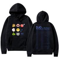 Djo Another Bite Tour 2026 Hoodie Joe Keery The Crux Graphic Clothes Long Sleeve with Hooded High Street Sweatshirt Unisex Hoody XS