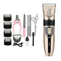 Cordless Dog Clippers for Grooming, Low Noise, Electric Quiet, Adjustable Clipper Comb for Dog Grooming Kit, Pet Hair Clippers Grooming Kit for Dogs a
