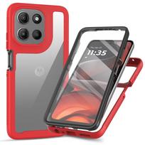 for Moto G56 5G Shockproof Clear Case ,Built in Screen Protector Full Body Rugged Defender Cover for Motorola G56 Case, G86 5G PC TPU&Case & Screen Protector&Motorola Moto G56