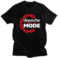 Custom D-Depeche Cool Mode Electronic Rock T Shirt Men Short Sleeves Pure Cotton T-shirt Casual Tee Tops Fashion Tshirts - Me... S
