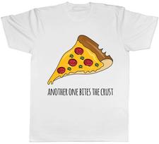 Another One Bites the Crust Pizza Mens T-Shirt XL