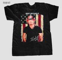 Bret Michaels Poison Gift For Fan Black S-2345XL Unisex T-Shirt XXXXL