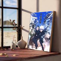 Anime J-Jujutsu K-Kaisen Good Quality Prints and Posters Waterproof Paper Sticker Coffee House Bar Posters Wall Stickers 10x15cm No Frame