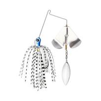 Heart-Shaped Spinnerbait Fishing 15g - Silicone Skirt, Noise Making Rotating , one size