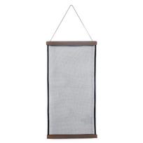 Wood Frame Jewelry Hanging Storage Rack Mesh Grid Save Space Mesh Display Rack Large Capacity Wall Jewelry Organizer for Home