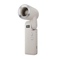 High Quality Foldable USB-Powered Rechargeable Bladeless Cooling Fan High-Speed High-Definition Digital Display Handheld Car EU