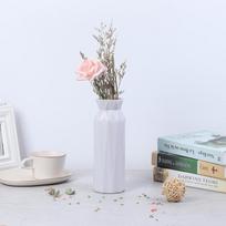 Plastikinė gėlių vaza Creative Nordic Decoration Home Imitation Keramikinė vaza pilka spalva