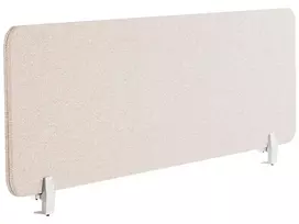 Rašomojo stalo pertvara WALLY 160 x 40 cm smėlio spalvos