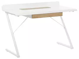 Rašomasis stalas FOCUS baltas 120 cm 60 cm su stalčiais