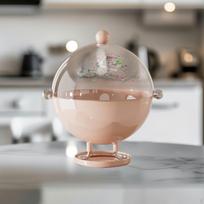 Countertop Fruit Bowl Basket Holder Sturdy Versatile with Lid Stand for Kitchen Counter