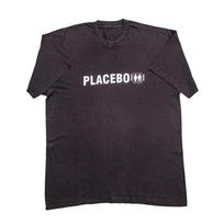 Placebo  A British Rock Band Meds Album American Casual Loose Retro Simple Shortsleeved Tshirt S