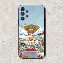G-Green Day Band Phone Case For Samsung S25,S24,S21,S22,S23,S30,Ultra,S20,Plus,Fe,Lite,Note,10,9,5G Black Cover Samsung S20fe