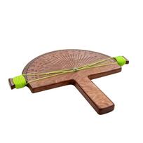 Precise Angle Finder Ruler Dual 0 180 Degree Scales Handcrafted Wood Protractor for Welders Carpenters Craft Projects