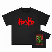 Dorohedoro Vintage T-Shirt Japanese Anime Kaiman Gothic Manga Graphic Fashion Casual Cotton Tee Men T shirt New Tshirt Womens S