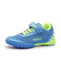 Cross-border Velcro children's mesh breathable broken nails football shoes indoor grass training shoes wear-resistant football shoes 32
