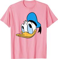 Hot Fashion Disney - Donald Duck Single T-Shirt S-4XL Four Seasons Gift L