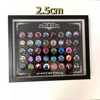Hollow Knight Magnetic Protective Talisman Collection Ornament Game Peripheral Gift Toy Collector Brooch Amulet Birthday Gift Without photo frame