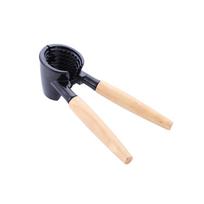 Household Wood Handle Heavy Duty Nutcracker Spring Design Manual Walnut Clip Non-Slip Effort-saving Walnut Tong Living Room